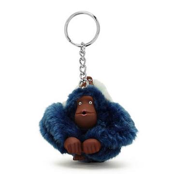 Kipling Mom And Baby Mote Sven Monkey Keychain Accessories Blå | NO 1270WN